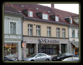 "Bäckerei Braune" in Potsdam